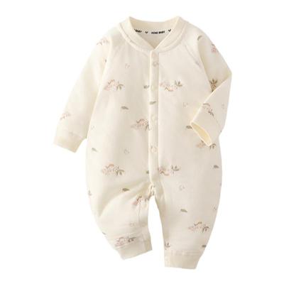 纯棉连体衣无骨a类秋冬款