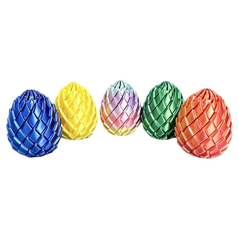 3D打印解压龙蛋旋转变形史莱姆球
