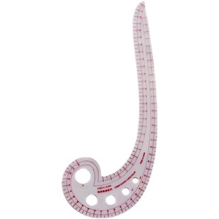 3231逗号型曲线尺服装裁剪打样弧形尺缝纫设计制打版工具放码尺子