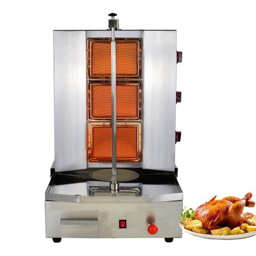 土耳其烤肉机全自动设备拌饭自动烤电热旋转中东烧烤炉巴西烤肉炉