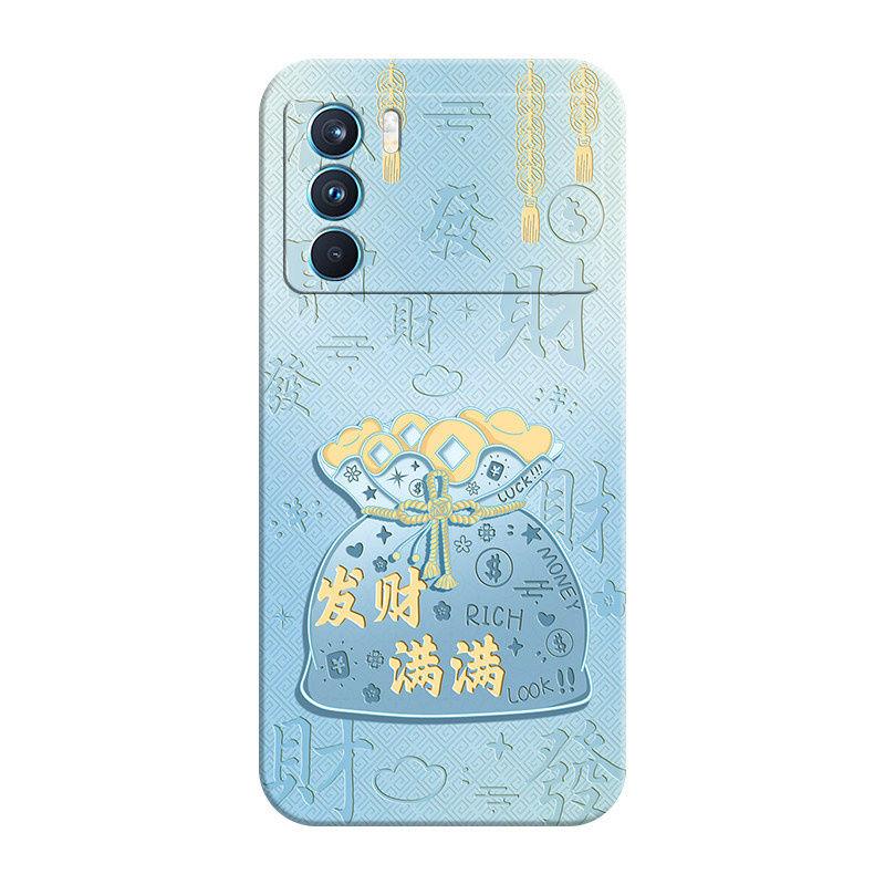 适用OPPOK9pro中国风软壳送挂绳
