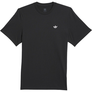 adidas阿迪达斯三叶草夏季男子运动休闲圆领短袖T恤JW0038