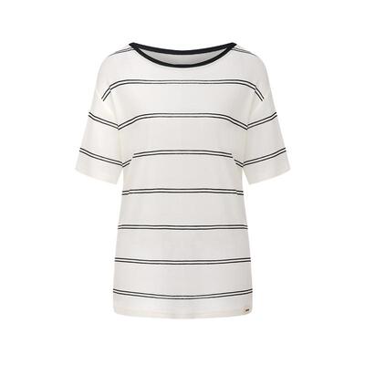 madeinnormal X LOOKNOW2025年秋季新款撞边宽条纹针织衫女