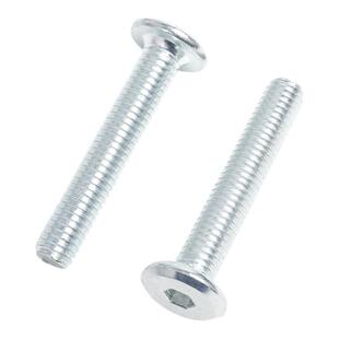 平头倒边内六角螺丝镀锌家具儿童床连接件螺栓大扁头M6M8特价螺钉