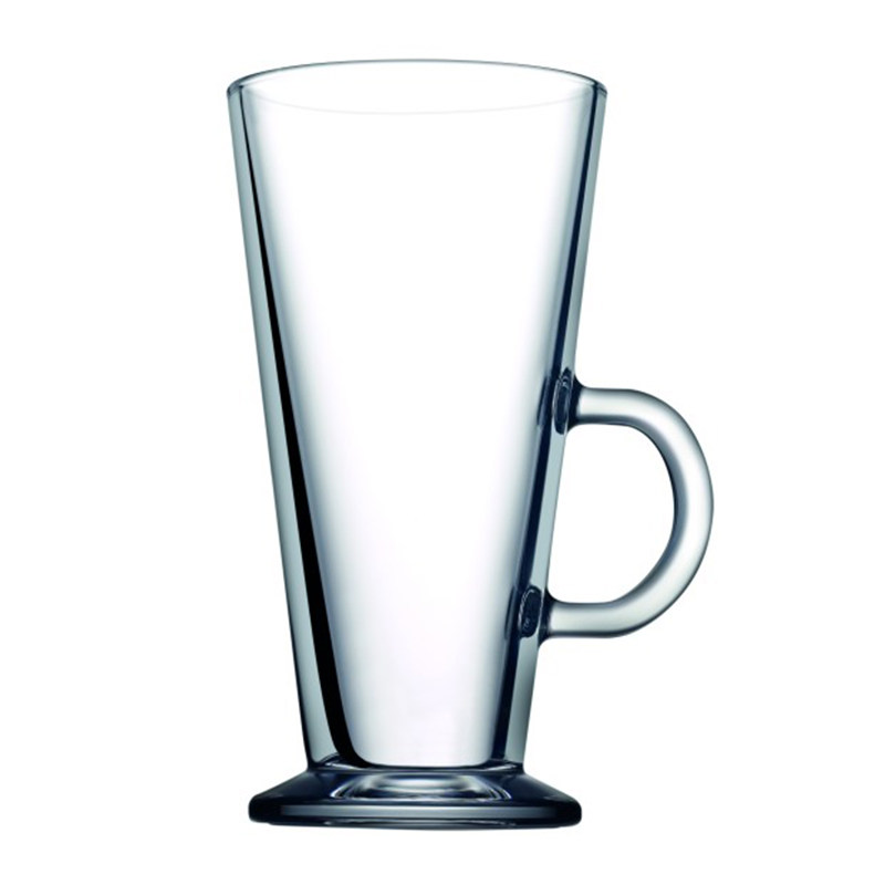 进口果汁钢化玻璃咖啡杯