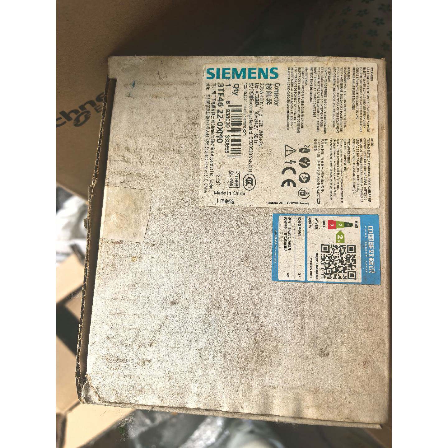在线议价西门子接触器3TF46 22-0XM0，工程剩余闲置转让，全