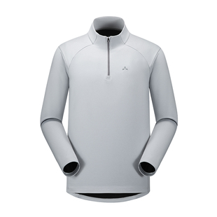 VAUDE巍德polartec红标保暖抓绒衣2025新款户外透气打底衫秋冬男