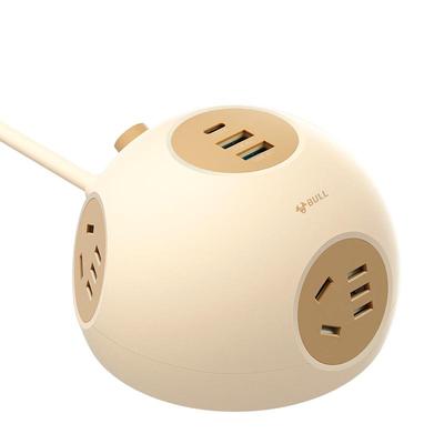 公牛球形插座小巧可爱星球带USB