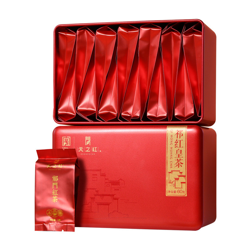 天之红祁门红茶原产地新茶正宗特级祁红皇茶独立小包60g