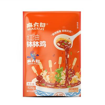 麻六记红油钵钵鸡826g鸡爪鸡胗贡菜藕片海带麻辣鲜香凉拌菜