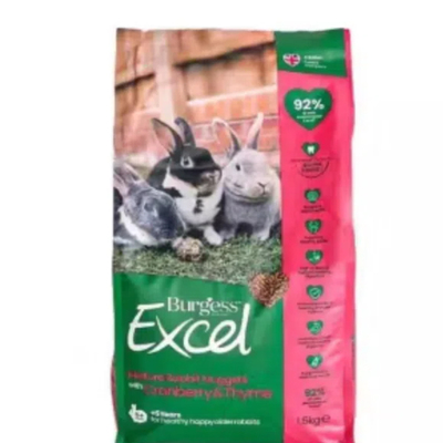 英国布格斯老年蔓越莓兔粮1.5kg