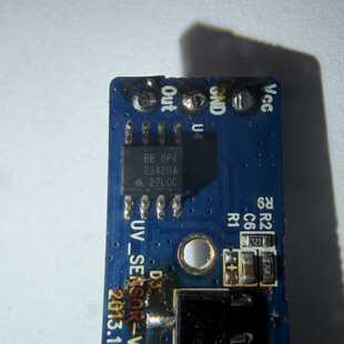 【请询价】UV光敏电阻传感器模块 UV SENSOR-V2013.1