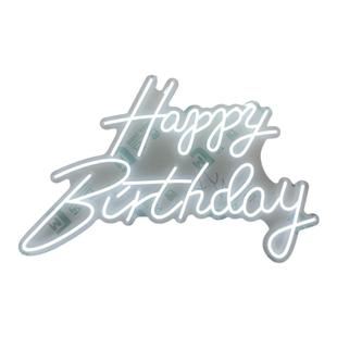 定制求婚灯marryme字母灯表白婚礼派对布置霓生日快乐灯牌led灯