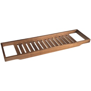 日式泡澡架实木浴缸置物架黑胡桃木架浴室简易浴盆民宿浴桶板