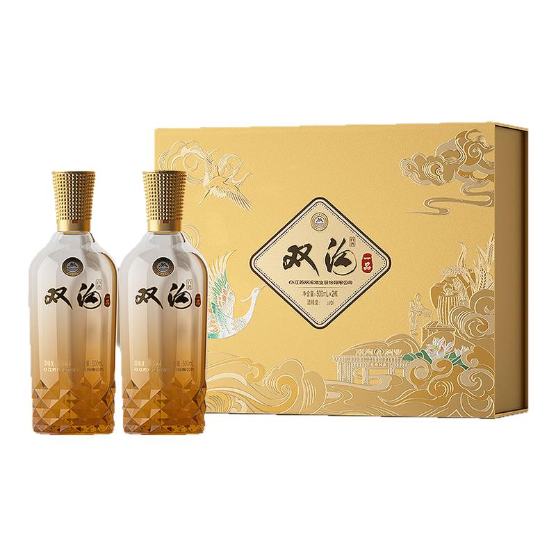 双沟 珍宝坊一品42度500mL双瓶礼盒装 浓香白酒送礼1469