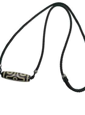 天珠天然西藏真品六眼十字金刚