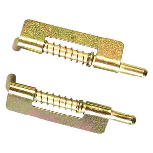 文件柜镀锌铁门轴插销更衣柜铁皮柜门栓带弹簧合页钢柜门铰链配件