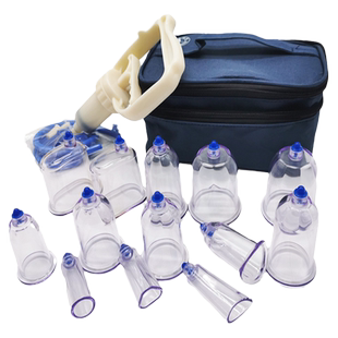 刺络放血罐真空拔罐器家用抽气式气罐排淤拔血罐泻血专用排瘀套装