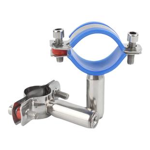 304不锈钢管支架焊接水管固定管夹圆管卡扣抱箍管卡PVC锁紧箍喉箍