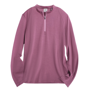 美利奴羊毛速干衣女户外美丽诺长袖打底衫半拉链跑步运动上衣H12