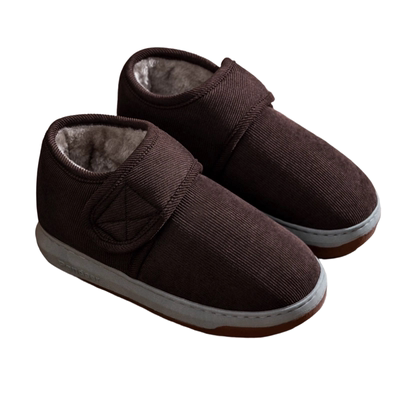 冬季厚底防滑老人情侣棉鞋可外穿