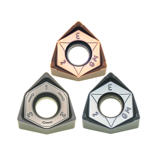 双面直角快进给铣刀片WNMU080608EN-GM数控CNC合金刀粒模具不锈钢