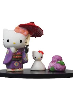 HELLOKITTY陶瓷卡通工艺品摆件