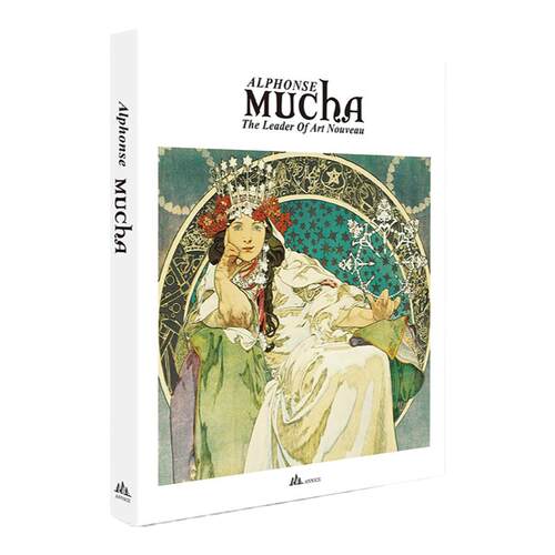 【6款页面随机发】现货正版 Mucha 穆夏画集经典作品与素描中文版MUCHA阿尔丰斯穆夏画册作品集手绘插画素描手稿临摹艺术画册书籍