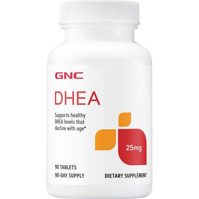 美国GNC脱氢表雄酮DHEA25mg90粒