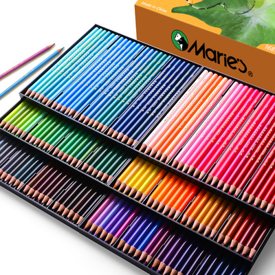 马利彩铅笔美术专用【油性水溶】