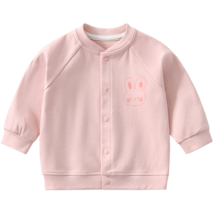 婴儿外套春秋男童女童薄款开衫外穿幼儿衣服一岁儿童春装宝宝上衣