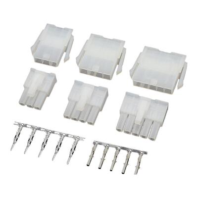 单排 4.2mm间距 连接器接线端子 5557/5559公母胶壳+公母端子2P3p