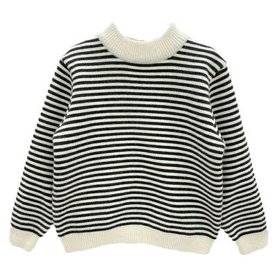 春秋加薄绒一体绒条纹