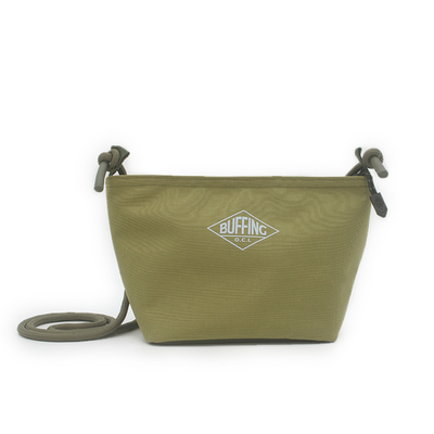 BUFFING 绿色日系小包户外山系手机包骑行露营登山旅行斜挎包小众