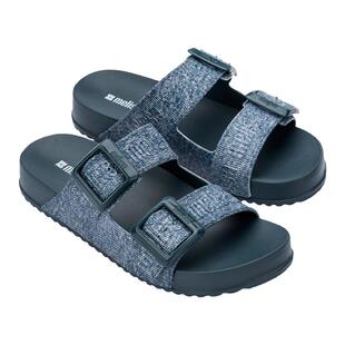 Melissa/梅丽莎女士时尚休闲通勤日常牛仔双根带勃肯拖鞋36146