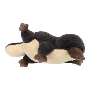 新款鸭嘴兽玩偶毛绒玩具可爱仿真鸭公仔柔软抱枕娃娃送女生日礼物