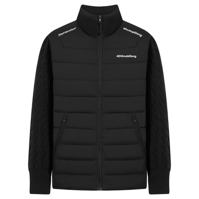 404MOB轻薄90白鸭绒排骨羽绒服