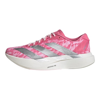Adidas/阿迪达斯正品AdizeroEvoSL新款女经典粉银色跑步鞋KI6932