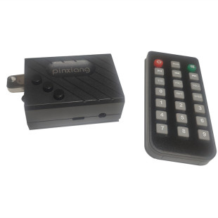 车载AUX转U盘播放器 AUX转USB无损音乐解码器 蓝牙MP3通用转换线