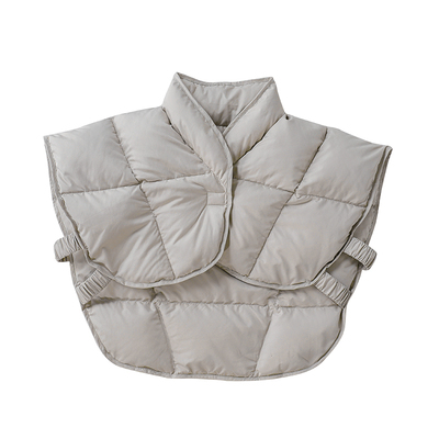 仙娥白鹅绒保暖护肩80%绒子含量