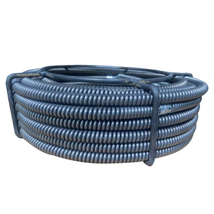 疏通下水道神器钢丝簧加粗4.0丝专业16mm加密管道疏通机硬弹簧