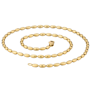 白岚925银橄榄项链女轻奢小众锁骨链裸链叠戴配饰设计感LL046