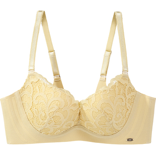 tutuanna蕾丝透气内衣女 侧收提托聚拢防下垂舒适女士文胸罩