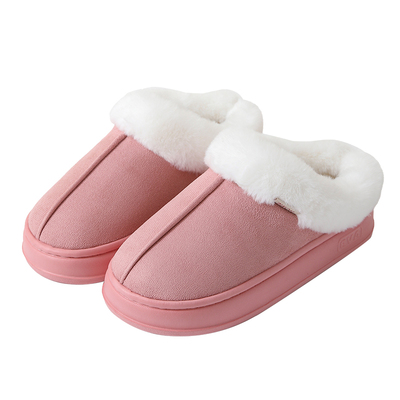 棉拖鞋女士秋冬季室内厚底防滑