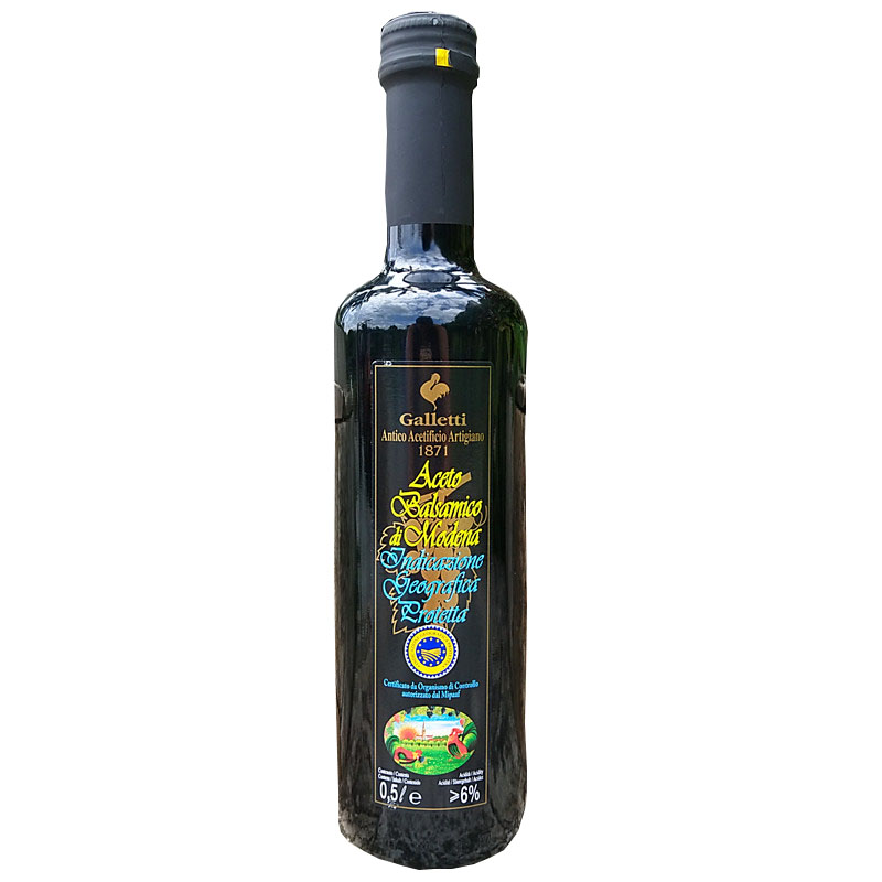 500ml意大利卡利堤香脂醋香醋GALLETTI BALSAMIC VINEGAR MODENA