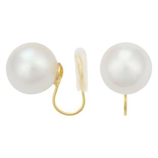 feve_r博主同款珍珠耳夹无耳洞耳环纯银耳钉女气质轻奢高级感耳饰