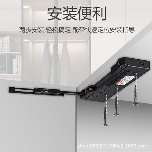 厂家直销OT反弹器mini自动橱柜门器衣柜开门拉手免闭门器重型缓冲
