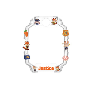 【疯狂动物城】适用小天才儿童电话手表保护壳Z11朱迪尼可Z10Z9Z8a/Z6Pro少年版Z7SZ6Q3D3D5Q2AQ1A保护套表带