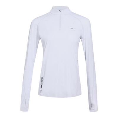 迪卡侬速干上衣女户外防晒长袖