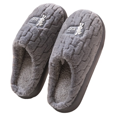 棉拖鞋男士冬季防滑保暖室内家居